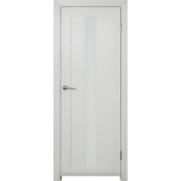 Дверь межкомнатная остеклённая ЦАРГИ ПВХ COMFORT-6 Бетон Снежный 800мм