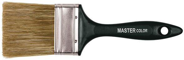 Кисть флейцевая Wood Master микс 3 вида щетины/филамента 100х22х89 (30-0543)